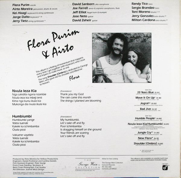 Flora Purim & Airto* : Humble People (LP, Album)