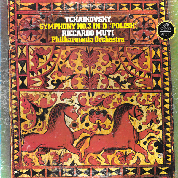 Tchaikovsky* / Philharmonia Orchestra, Riccardo Muti : Symphony No. 3 in D ["Polish"] (LP, Quad)