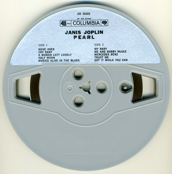 Janis Joplin : Pearl (Reel, 4tr Stereo, 7" Reel, Album)