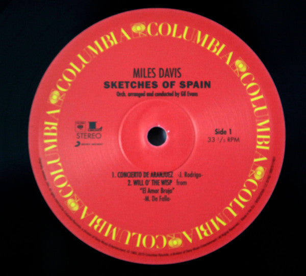 Miles* : Sketches Of Spain (LP, Album, RE, 180)