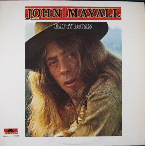 John Mayall : Empty Rooms (LP, Album, Pit)