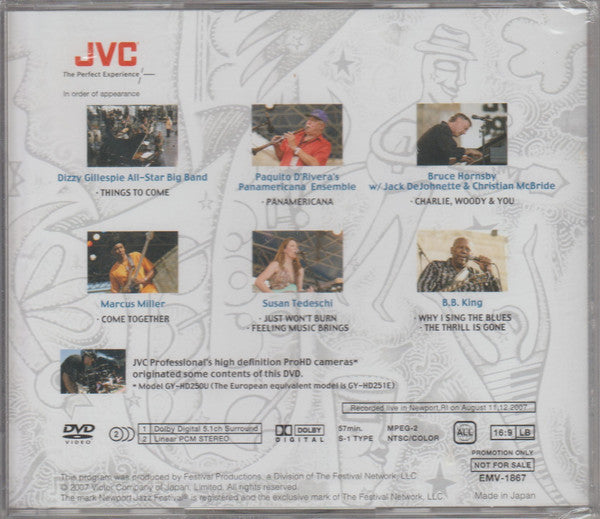 Various : Jvc Jazz Festival 2007  (DVD, Promo, Smplr)