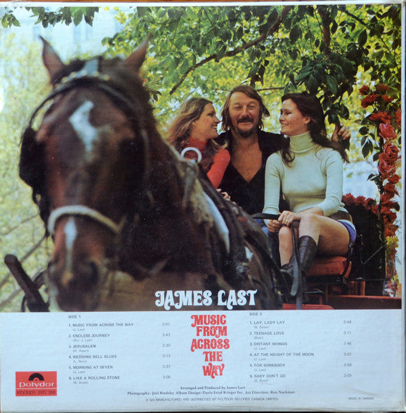 James Last : Music From Across The Way (LP, Album)