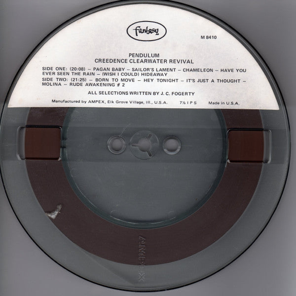 Creedence Clearwater Revival : Pendulum (Reel, 4tr Stereo, 7" Reel, Album)