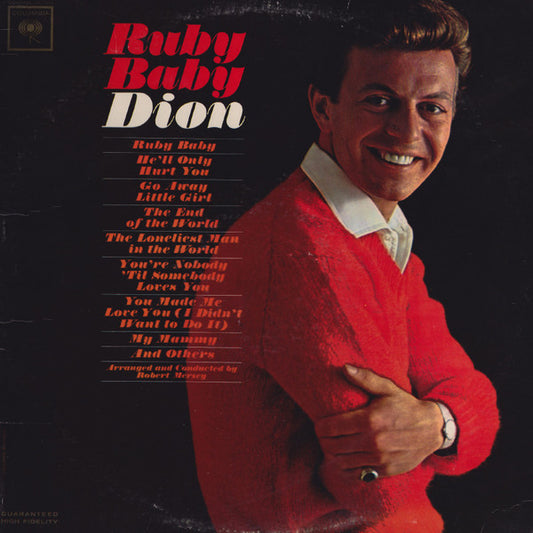 Dion (3) : Ruby Baby (LP, Album, Mono)