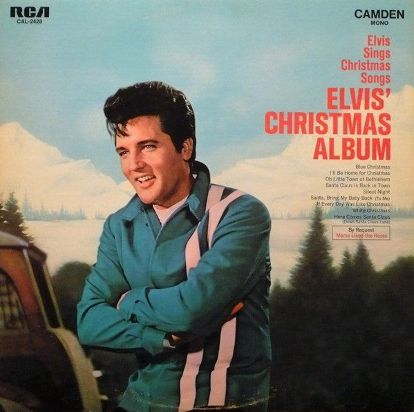 Elvis Presley : Elvis' Christmas Album (LP, Album, Mono, RE)