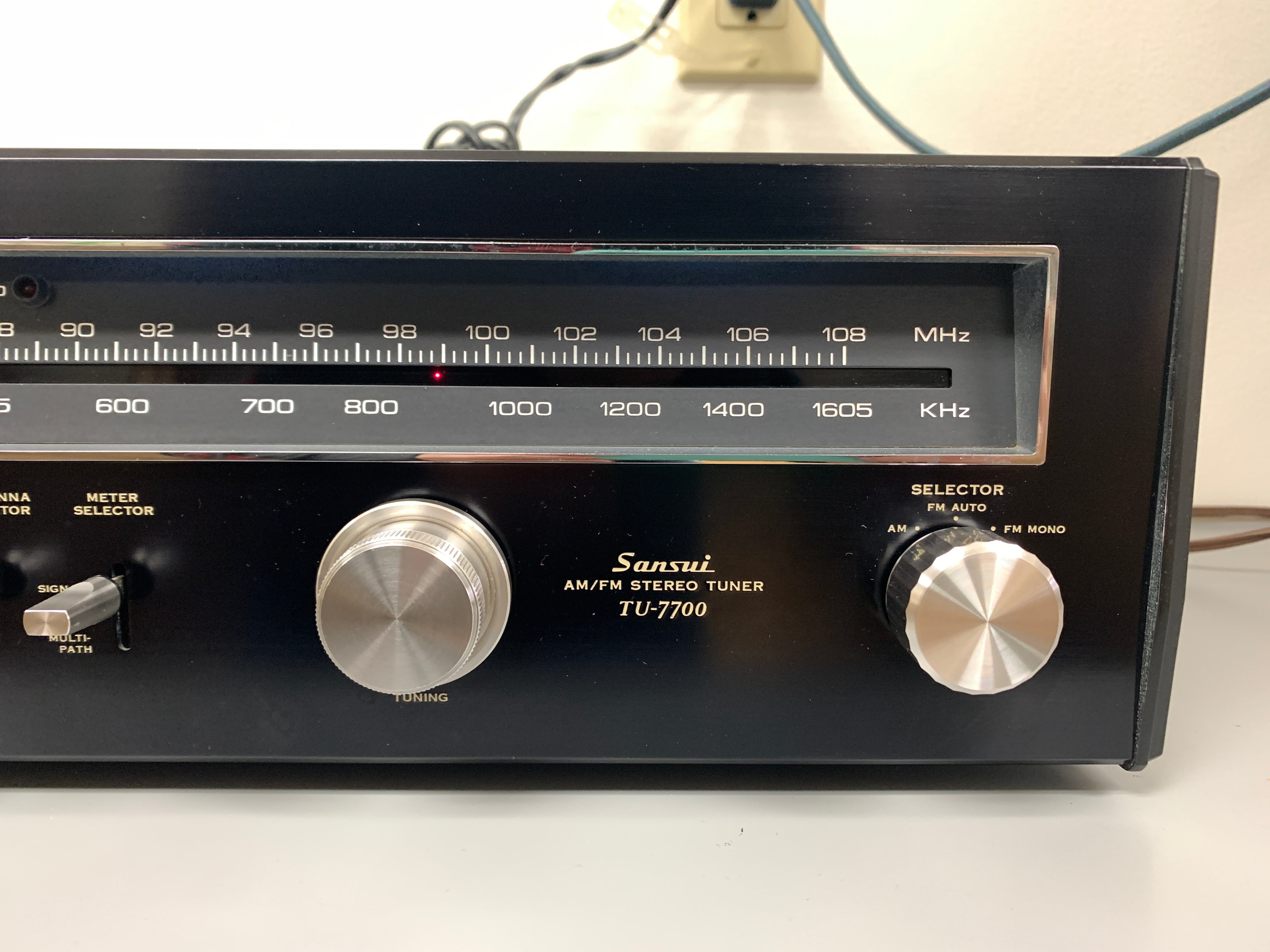 Sansui TU-7700 Stereo Tuner – The Turntable Store