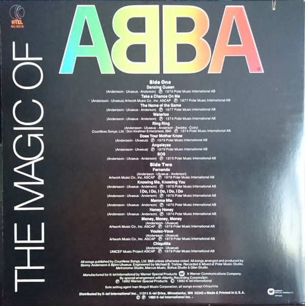 ABBA : The Magic Of ABBA (LP, Comp)