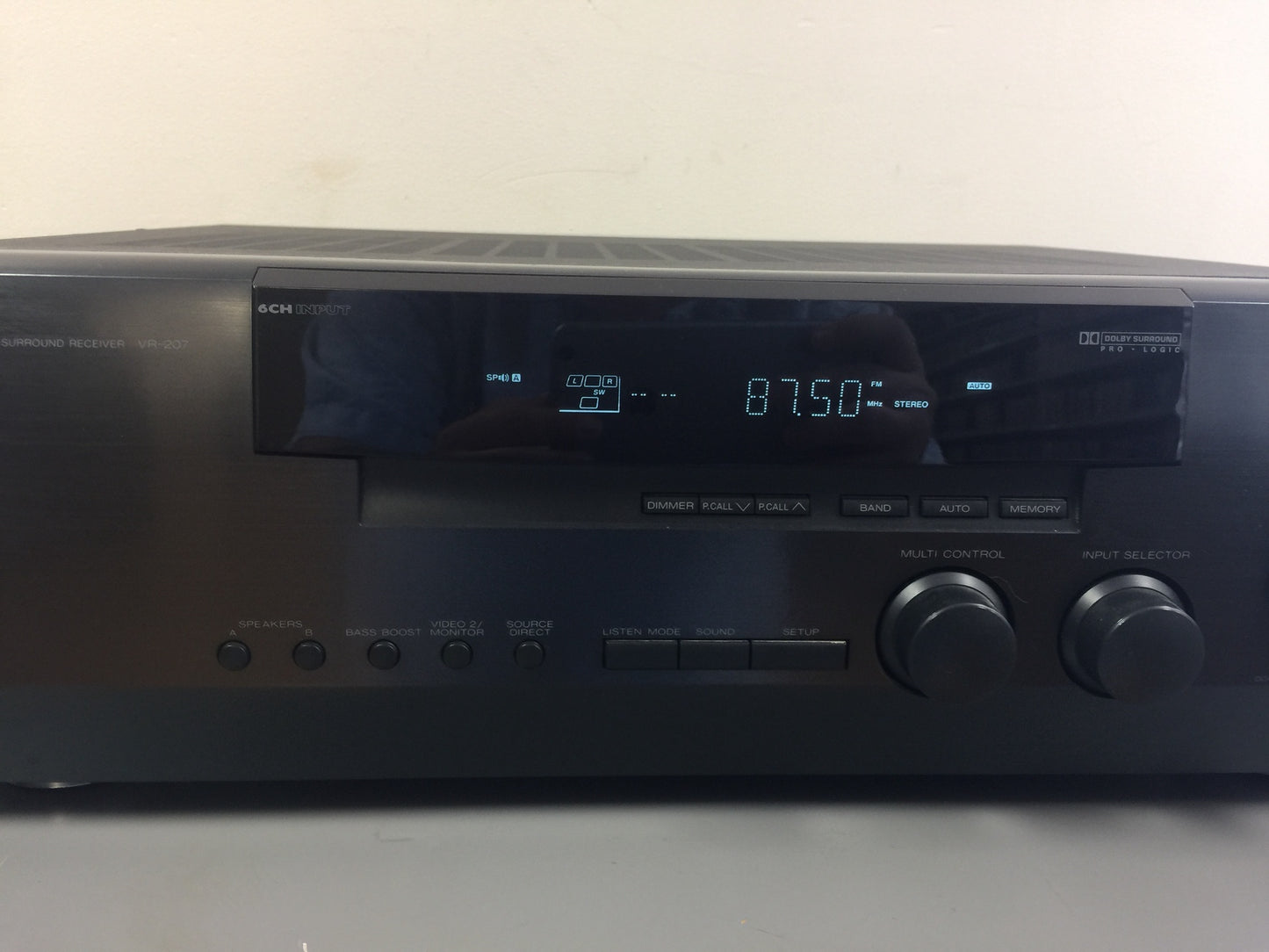 Kenwood VR-207 Stereo Receiver * 100W RMS * 1997 * Phono Input