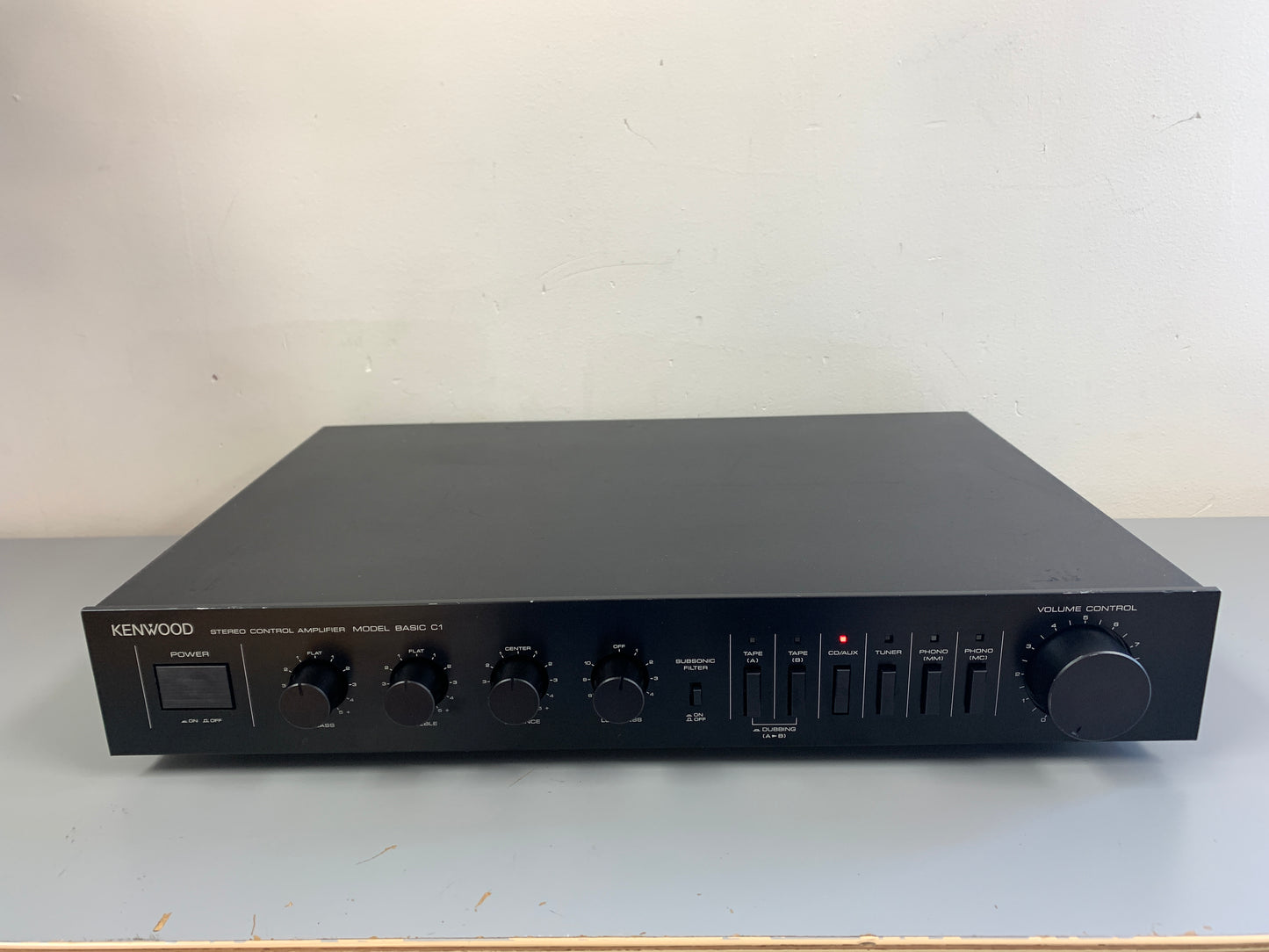 Kenwood Model Basic C1 Stereo Control Amplifier