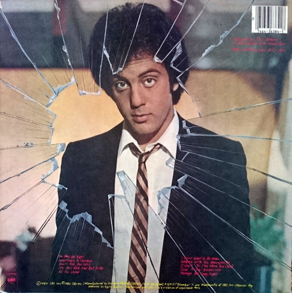 Billy Joel : Glass Houses (LP, Album, Pit)