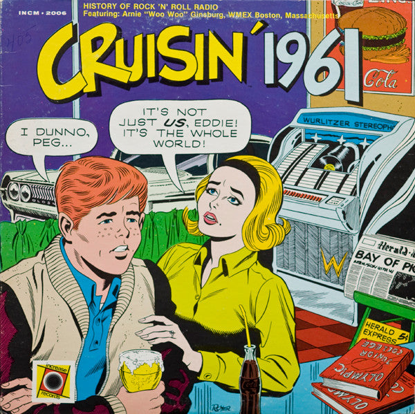 Various : Cruisin' 1961 (LP, Comp, Mixed, RE)