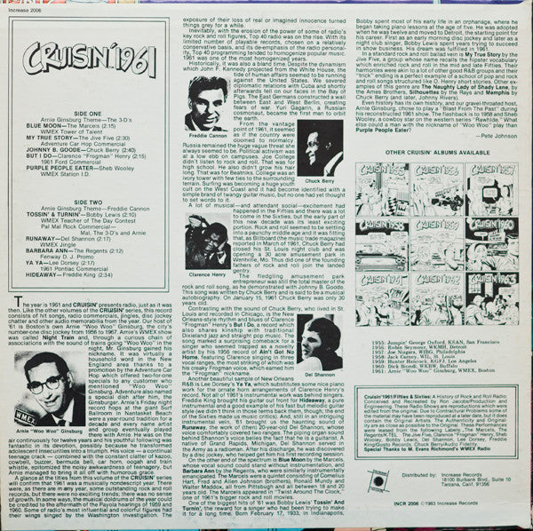 Various : Cruisin' 1961 (LP, Comp, Mixed, RE)