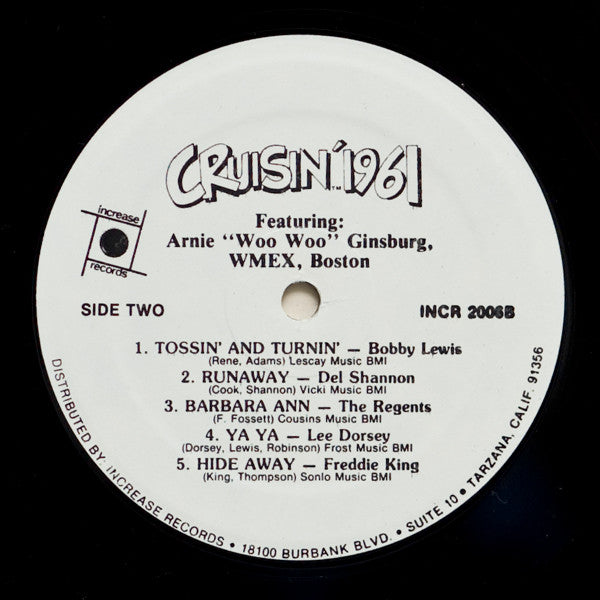 Various : Cruisin' 1961 (LP, Comp, Mixed, RE)