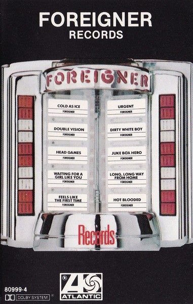 Foreigner : Records (Cass, Comp, Whi)