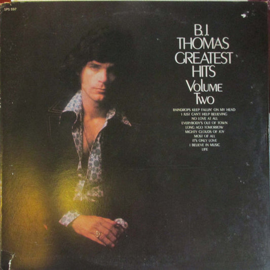 B.J. Thomas : Greatest Hits (Volume Two) (LP, Album, Comp, Club, Gat)