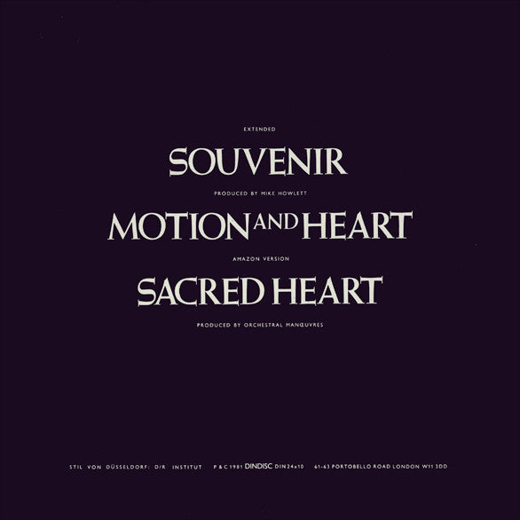 OMD* : Souvenir (Extended) (10")