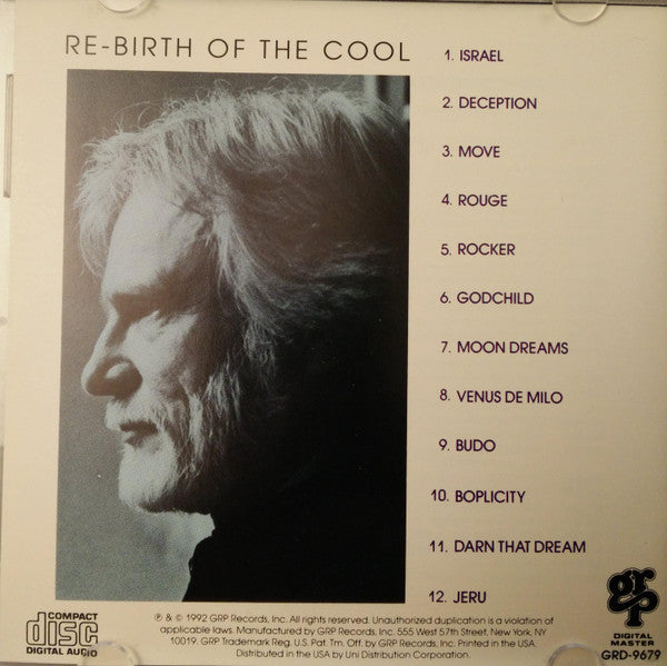 Gerry Mulligan : Re-birth Of The Cool (CD, Album)