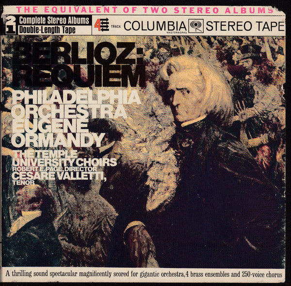 Berlioz*, The Philadelphia Orchestra, Eugene Ormandy, The Temple University Choirs, Cesare Valletti : Requiem (Reel, 4tr Stereo, 7" Reel)