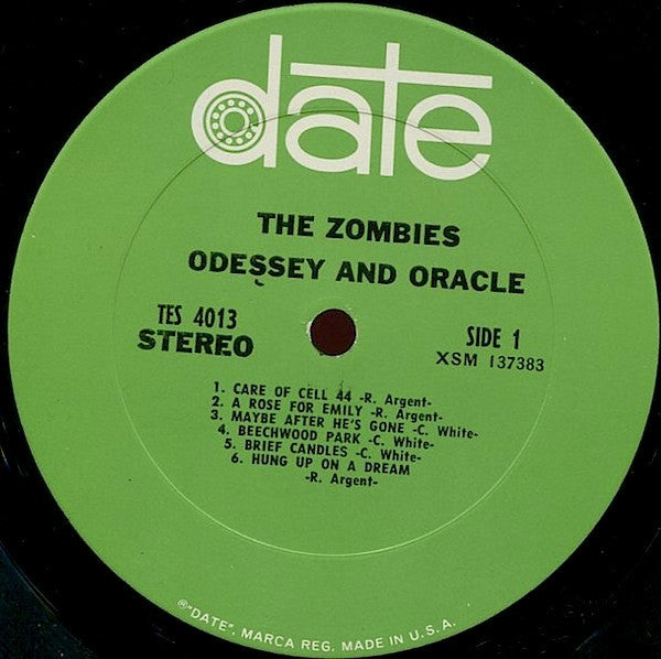 The Zombies : Odessey And Oracle (LP, Album, Pit)