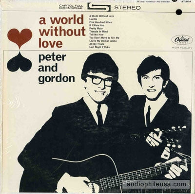 Peter And Gordon* : A World Without Love (LP, Album, Scr)