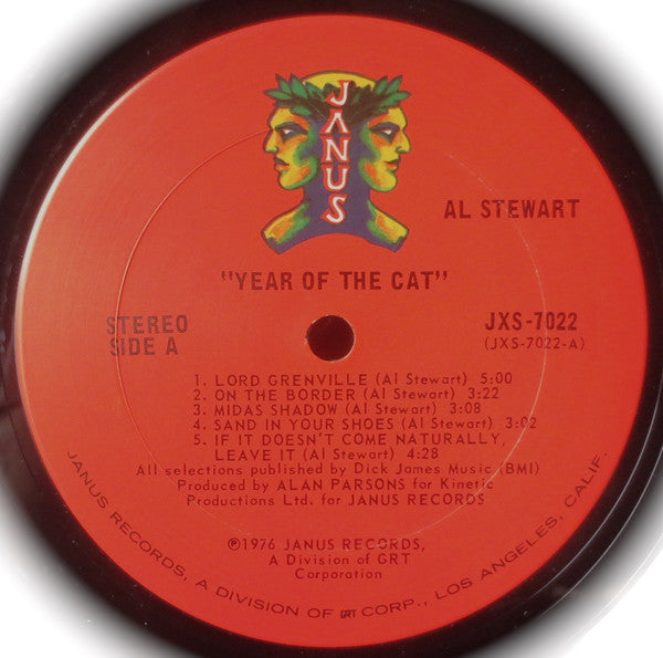 Al Stewart : Year Of The Cat (LP, Album, San)