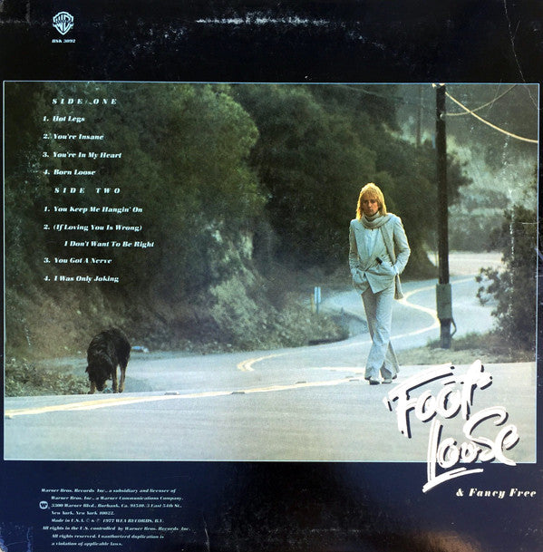 Rod Stewart : Foot Loose & Fancy Free (LP, Album, Win)