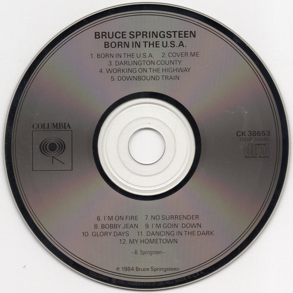 Bruce Springsteen : Born In The U.S.A. (CD, Album)