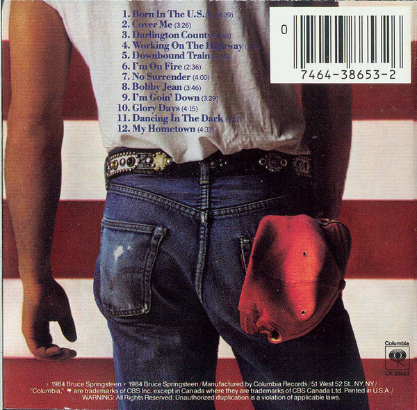 Bruce Springsteen : Born In The U.S.A. (CD, Album)