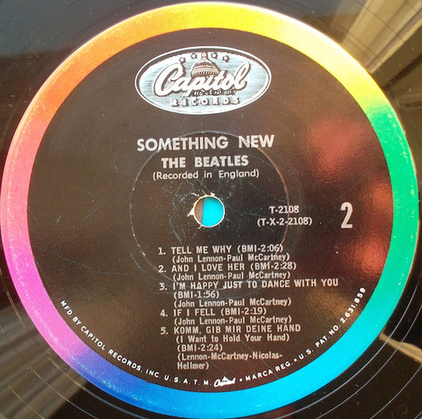 The Beatles : Something New (LP, Album, Mono, Los)