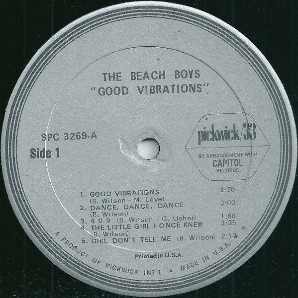 The Beach Boys : Good Vibrations (LP, Comp, Mono)