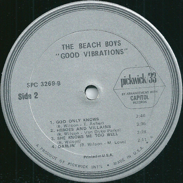 The Beach Boys : Good Vibrations (LP, Comp, Mono)