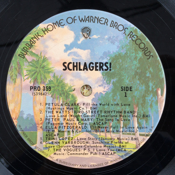 Various : Schlagers! (2xLP, Album, Comp, RP, Smplr, Gat)