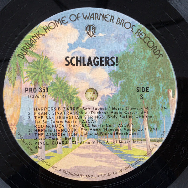 Various : Schlagers! (2xLP, Album, Comp, RP, Smplr, Gat)