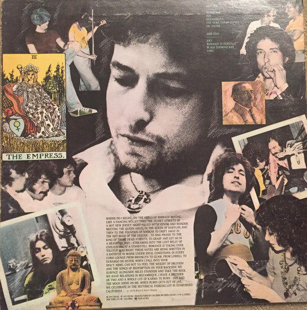 Bob Dylan : Desire (LP, Album, Pit)