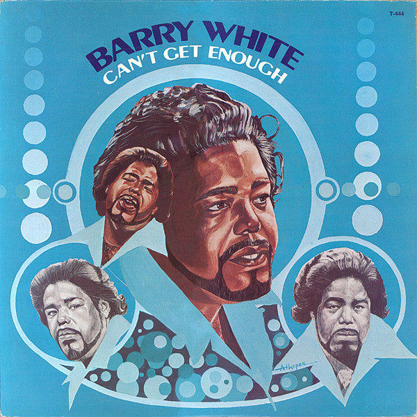 Barry White : Can't Get Enough (LP, Album, Pit)