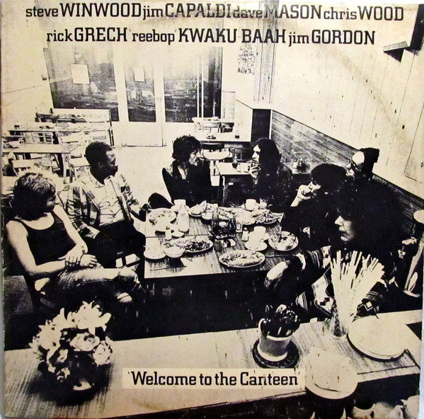 Traffic : Welcome To The Canteen (LP, Album, Ter)