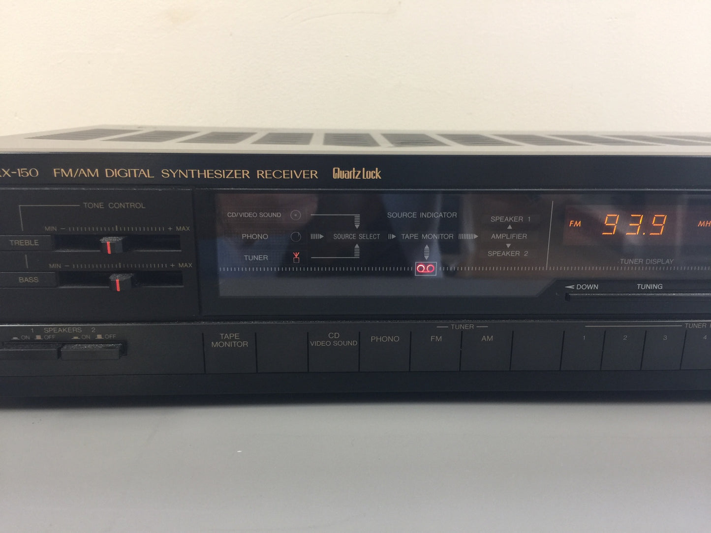 JVC RX-150 Stereo Receiver * 25W RMS * 1986