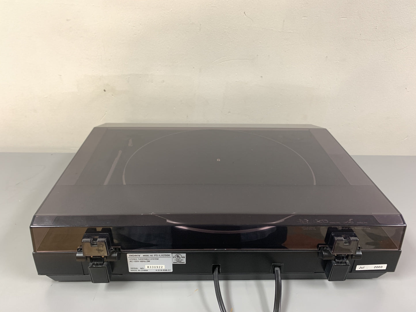 Sony PS-LX25OH Turntable