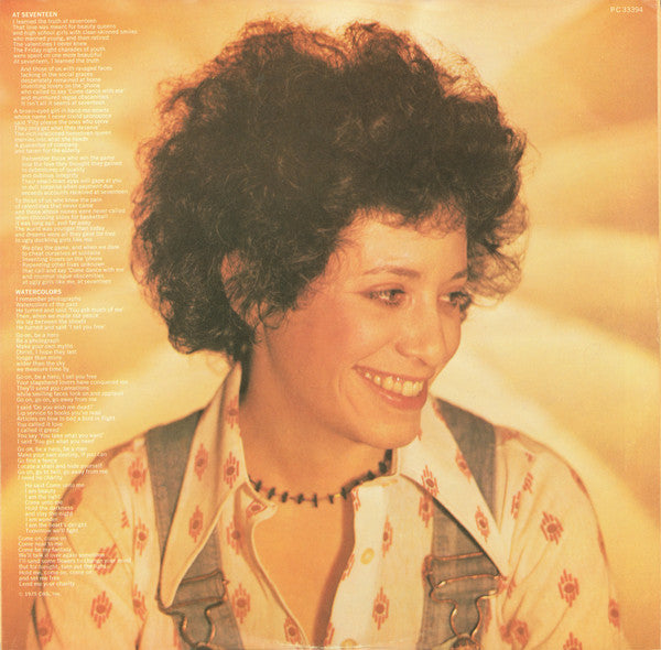 Janis Ian : Between The Lines (LP, Album, Pit)