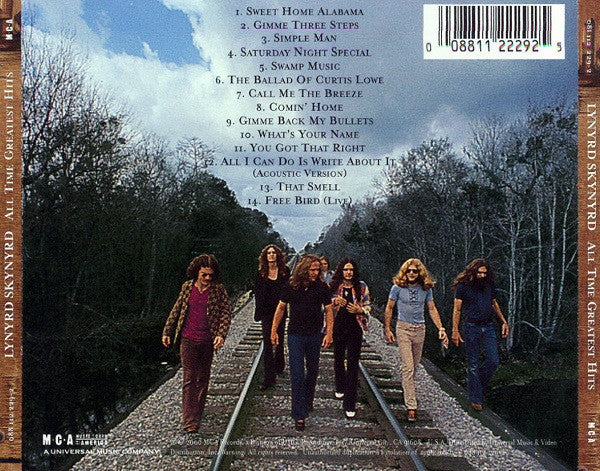 Lynyrd Skynyrd : All Time Greatest Hits (CD, Comp, RM)