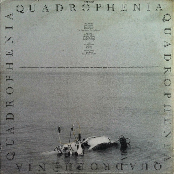 The Who : Quadrophenia (2xLP, Album, RE)