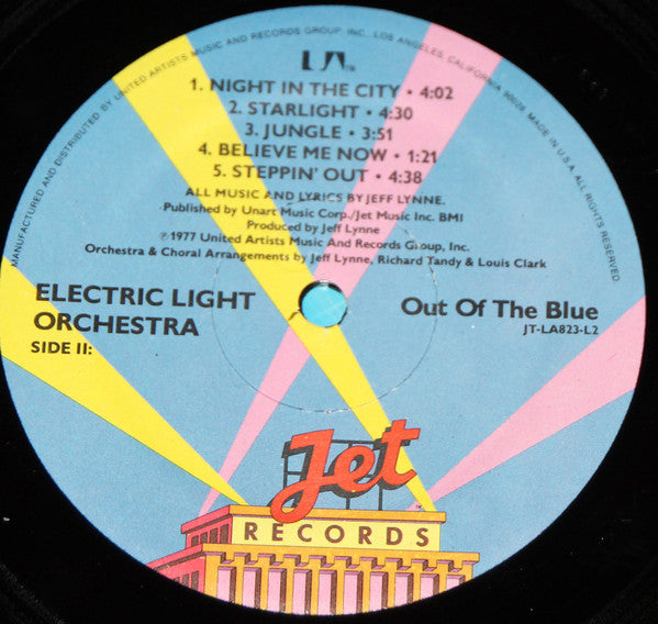 Electric Light Orchestra : Out Of The Blue (2xLP, Album, NAM)