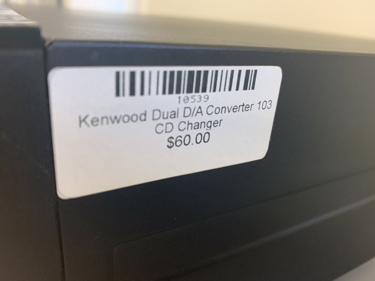 Kenwood Dual D/A Converter 103 CD Changer