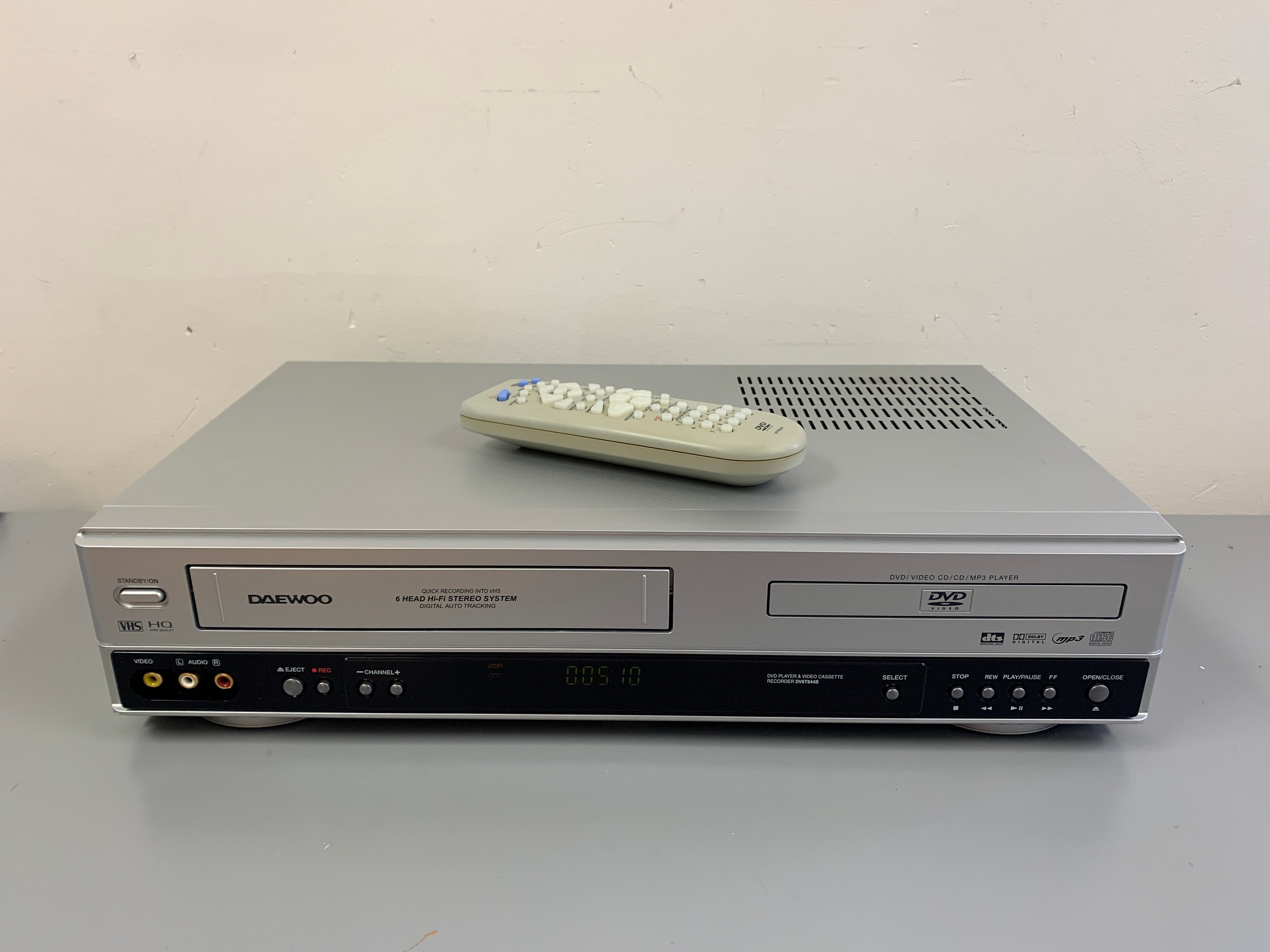 Daewoo DVD-Video Player DV6T844B Hi Fi Remote Manual READ shops