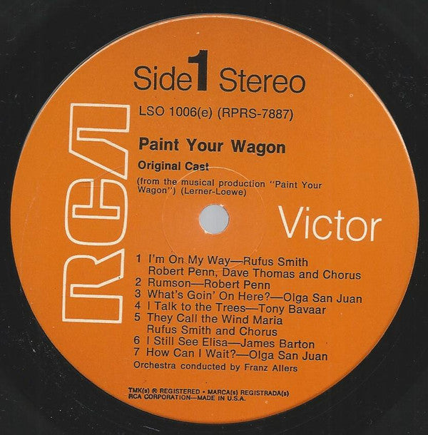 Various : Paint Your Wagon (LP, Album, RE)