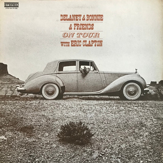 Delaney & Bonnie & Friends With Eric Clapton : On Tour (LP, Album, PR )