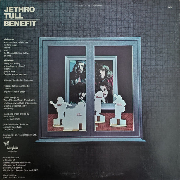 Jethro Tull : Benefit (LP, Album, RE, Ter)