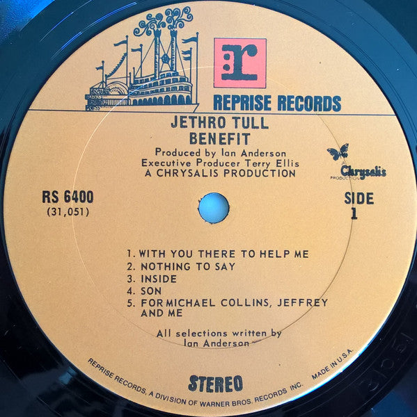 Jethro Tull : Benefit (LP, Album, RE, Ter)