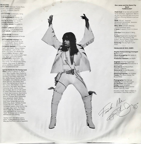 Rick James : Fire It Up (LP, Album)